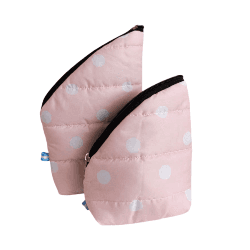 SET MATERO YERBERA Y AZUCARERA DUO ALQUIMIA PUFFER ROSA LUNARES CON CAJA