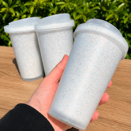 VASO TIPO STARBUCKS GLITTER 400CC