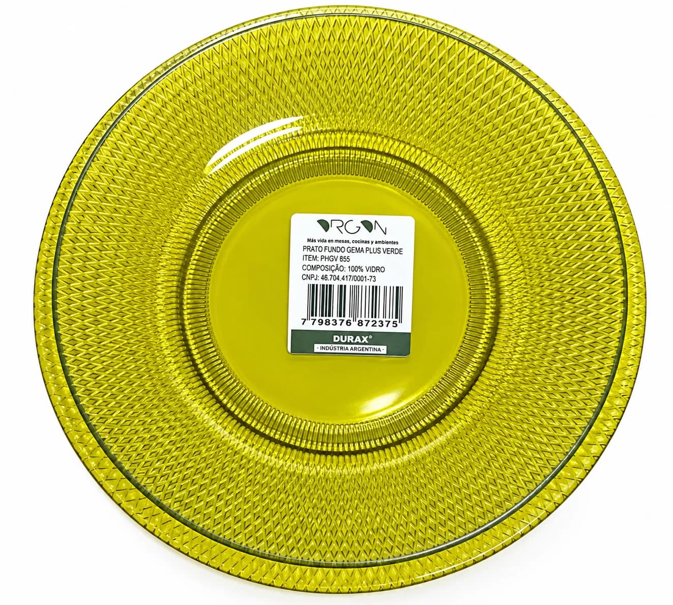 PLATO DURAX PLAYO GEMA PLUS VERDE