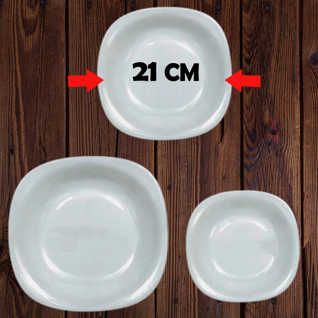 PLATO PLAZA HONDO 21 CM